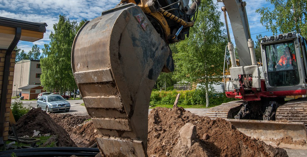Kaivinkonetyöt: Talonpohjat ja salaojat